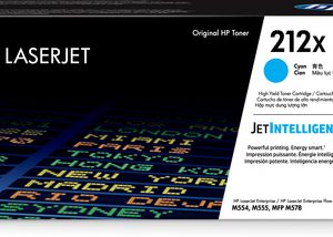 HP 212X High Yield Cyan Original LaserJet Toner Cartridge - Image 1