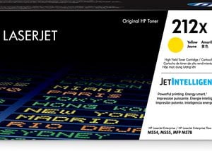 HP 212X High Yield Yellow Original LaserJet Toner Cartridge - Image 1