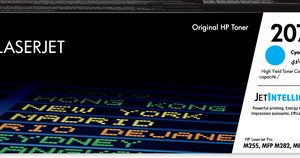 HP 207X Cyan LaserJet Toner Cartridge - Image 1