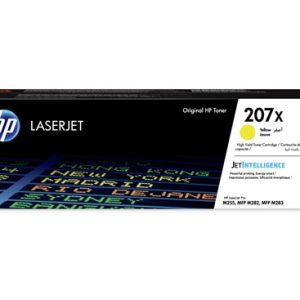 HP 207X Yellow LaserJet Toner Cartridge - Image 1