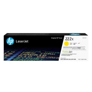 HP 222X High Yield Yellow Original LaserJet Toner Cartridge - Image 1