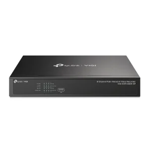 TP-Link VIGI NVR1008H 8-Channel 8MP PoE+ NVR | NVR1008H-8P - Image 1