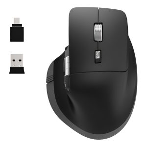 Port Connect Ultimate Rechargeable Bluetooth and Wireless Mouse - Image 1