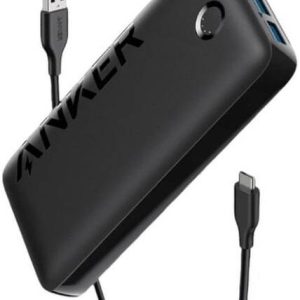 Anker 20000MAh 22.5W TypeC Cable Powerbank Black - Image 1