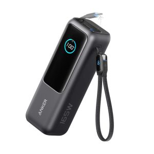Anker 25000MAh 165W Type C Cable Powerbank Black - Image 1
