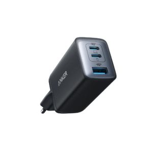 Anker 735 USB and 2 Type C 65W PD Wall Charger Black - Image 1