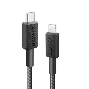 Anker 322 TypeC MFI Braided Cable 0.9m Black - Image 1
