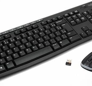 Logitech MK 270 Wireless Desktop Keyboard and Mouse Combo - Image 1