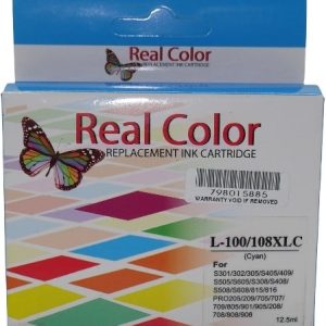 Topjet Real Color Lexmark Cyan Inkjet Cartridge - Image 1