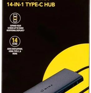 Winx CONNECT Ultra 14-in-1 Type-C Hub Silver - Image 1