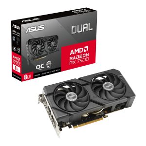 ASUS Dual Radeon RX 7600 EVO OC Edition 8GB GDDR6 Graphics Card - Image 1