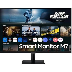Samsung M70F Smart Flat Borderless 32in UHD Monitor - Image 1