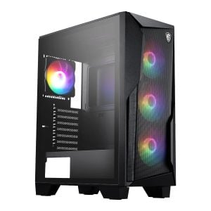 MSI MAG FORGE 130A Airflow ATX Gaming Chassis - Black - Image 1