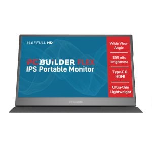 PCBuilder FLEX 15.6" Full HD IPS Portable Monitor - Image 1