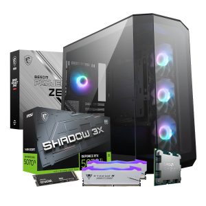 PCBuilder Ryzen 7 9800X3D VALKYRIE Windows 11 Gaming PC - Image 1