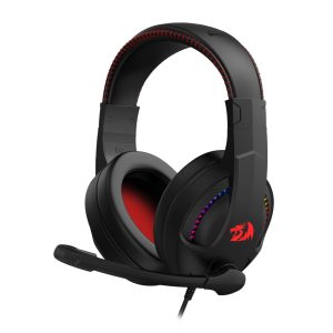 Redragon H211 CRONUS Surround Sound RGB Wired Gaming Headset - Black - Image 1