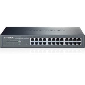 TP-Link 24-Port Gigabit Easy Smart Switch, 24 10/100/1000Mbps RJ45 ports - Image 1
