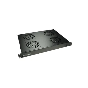 Acconet 1U 4-Fan Rack Mount Fan Unit | AC-CAB-FAN-4 - Image 1