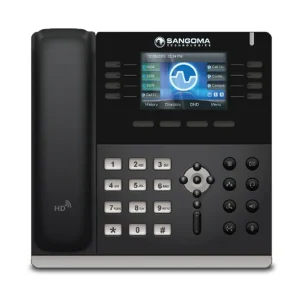 Sangoma - IP Phone S505 Mid Level Phone, 3.5 Inch Color screen, 35 Programable softkeys, 4 x VoIP ac - Image 1