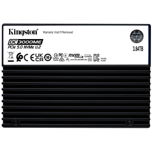 Kingston 3.84TB DC3000ME U.2 PCIe 5.0 NVMe TCG Opal Enterprise SSD - Image 1