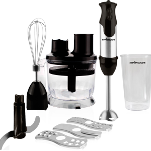 Mellerware 800W Stainless Steel Stick Blender With Attachments - Image 1