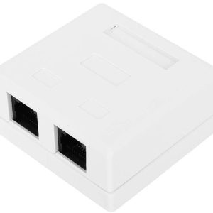 Netix CAT6 Shielded RJ45 FTP Dual Wall Box - Image 1