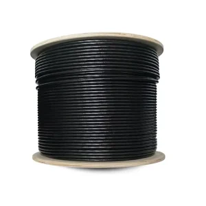 Datanet CAT6 UV F/UTP Outdoor Reel Black - Price Per Meter MOQ 500M