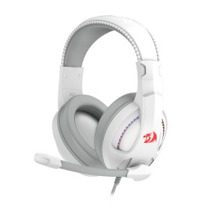 Redragon H211 CRONUS Surround Sound RGB Wired Gaming Headset – White - Image 1