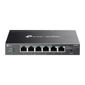 TP-Link Omada 6-Port Gigabit Easy Managed Switch with 4-Port PoE+ - Image 1