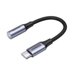 UGREEN AV161 USB Type-C to 3.5mm 10cm Adapter - Image 1