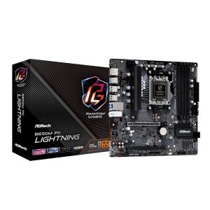 ASRock B650M PG Lightning AMD AM5 Micro ATX Motherboard - Image 1