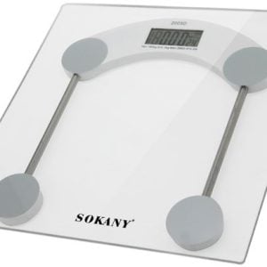 Sokany 180KG Bathroom Digital Glass Scale - Image 1