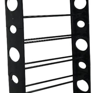 Nordic Wind 10 Tier 30 Pairs Round Shoe Rack - Image 1