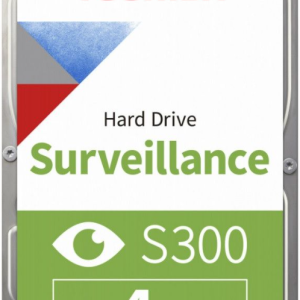 Toshiba S300 3.5 Inch 4TB Surveillance SATA Hard Drive - Image 1
