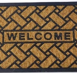 Totally Coir Heavy Duty Welcome Mat 40x70cm - Image 1