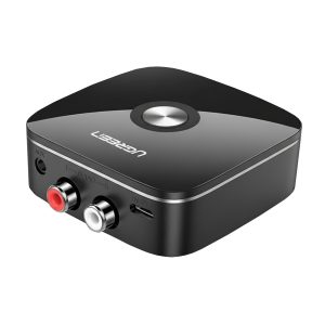 UGREEN CM106 Bluetooth 5.0 Receiver RCA Adapter - Black - Image 1