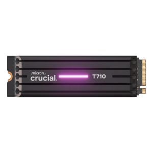 Crucial T710 1TB M.2 NVMe Gen5 NAND SSD with Heatsink - Image 1