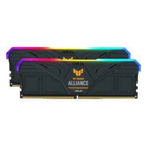 GeiL Gemini TUF RGB 32GB DDR5 6000MHz Desktop Gaming Memory Kit (2 x 16GB) – Grey - Image 1