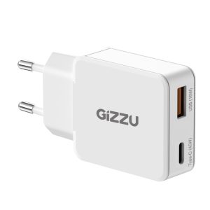 Gizzu 2-Port 45W GaN Wall Charger - Image 1