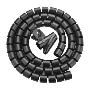 UGREEN LP121 Cable Protection Tube 25mm x 3M - Black - Image 1