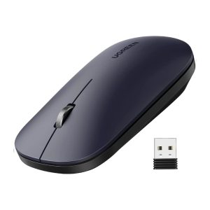 UGREEN Portable 2.4GHz Wireless Mouse - Black - Image 1