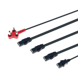 4 Power cable kettle to red plug (Shaved) - Image 1