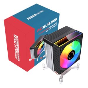 PCBuilder TYHPOON COOL 90mm Air CPU Cooler - Black - Image 1