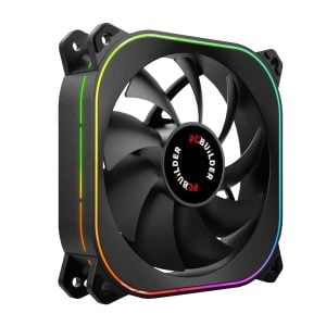 PCBuilder TORNADO CHILL 120mm ARGB Fan - Black - Image 1