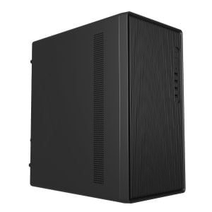 FSP S120 M-ATX Mid Tower Desktop Chassis - Black - Image 1