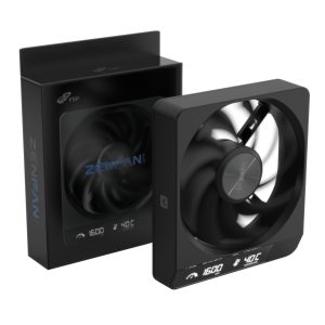 FSP ZENFAN 120mm PWM Smart Fan - Black - Image 1