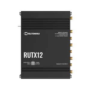 Teltonika Dual SIM Cat 6 Industrial Router | RUTX12 - Image 1
