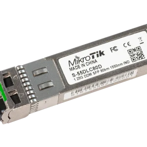 MikroTik Single-mode SFP Module 80Km Dual LC-Connector | MT-RBSFP-SM-81 - Image 1