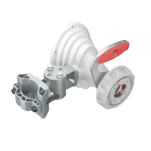 RF elements 45 deg Asymmetrical Horn Antenna | HG4-TP-A45 - Image 1