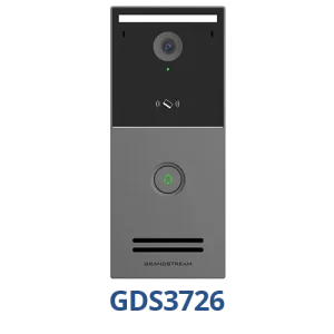Grandstream SIP Doorphone intercom with 4MP video camera, IK10, RFID - Image 1